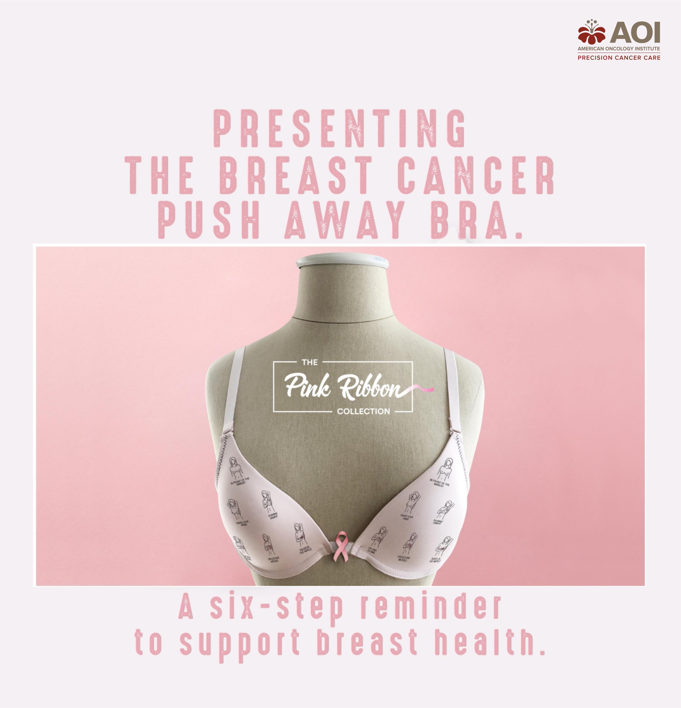 American Oncology Institute (AOI) starts a dialogue on Self-Breast  Examination through #ThePinkRibbonCollection