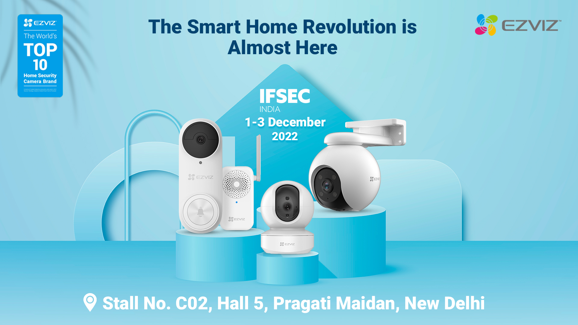 Ezviz Surveillance Cameras, Easy Smart Homes