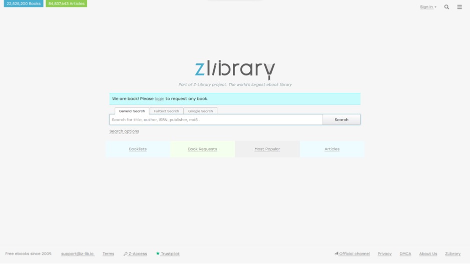 Z-library: como continuar tendo acesso aos e-books gratuitos